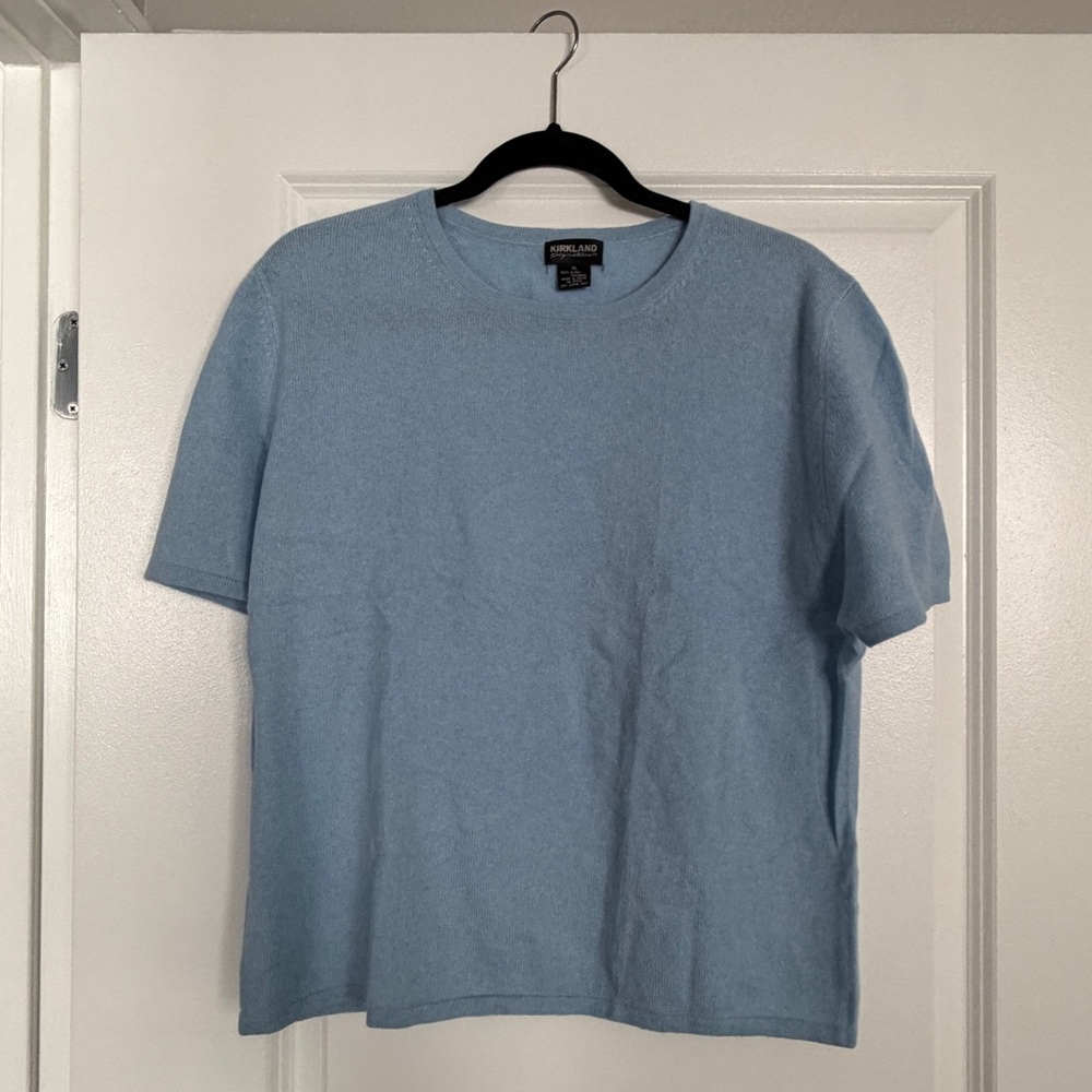 Kirkland Signature Light Blue Short Sleeve Tee